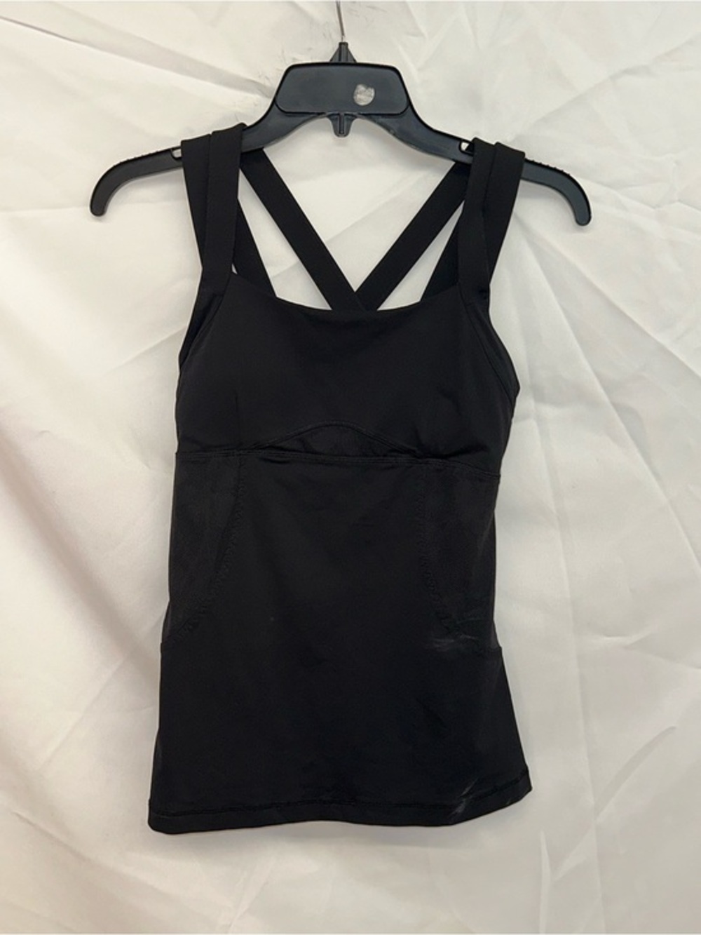 lululemon athletica Black Strappy Tank Top